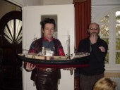 Maquette b�teau r�alis�e par Billy